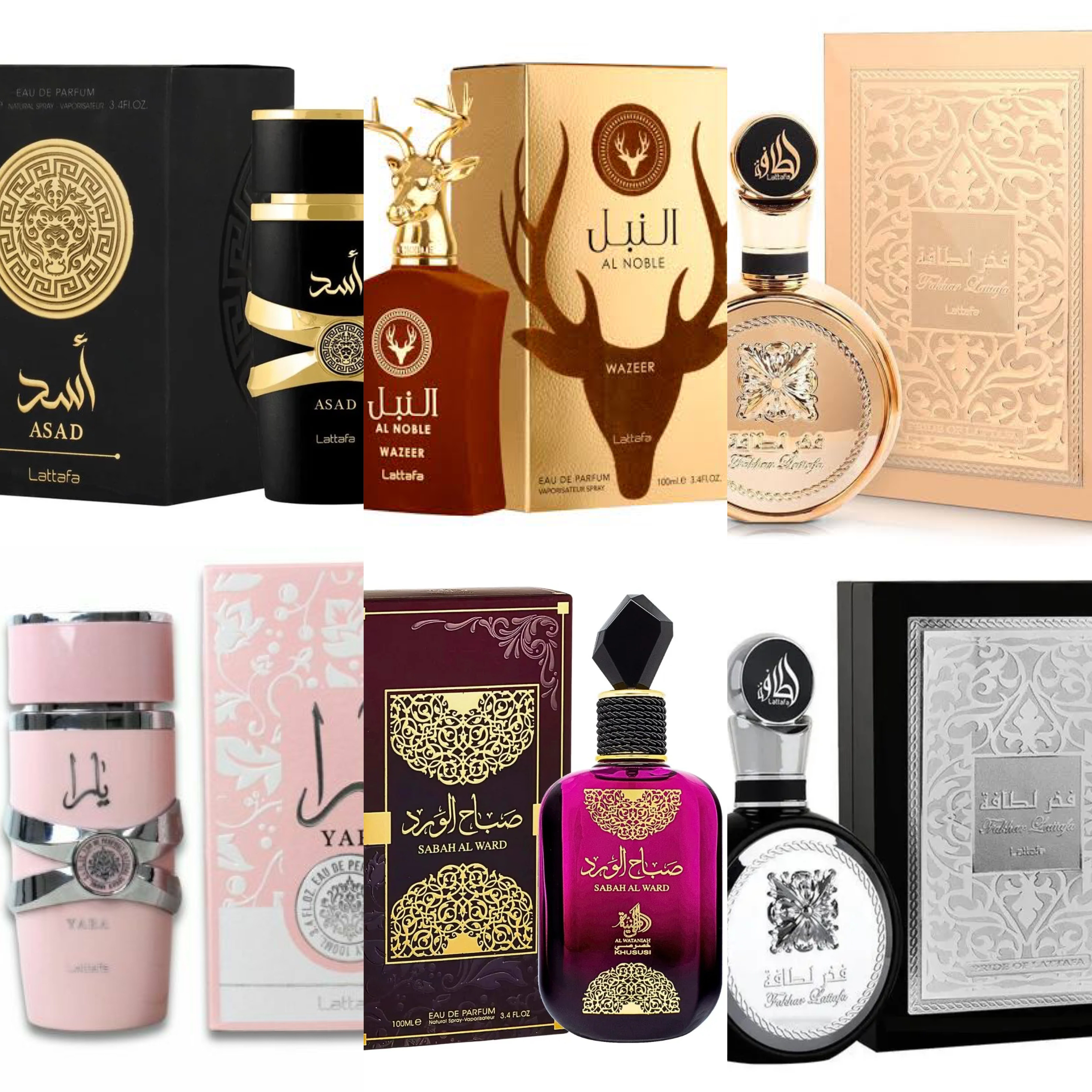 Coleção Lattafa Premium